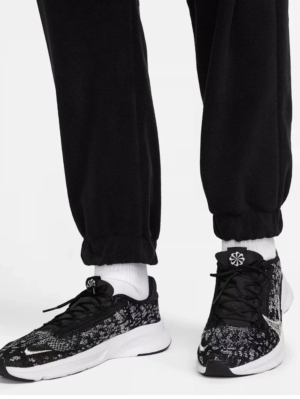 Nike Therma-FIT One Women's Loose Fleece Pants Black Large MSRP $80
